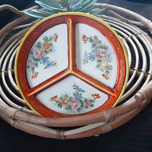 Vintage Moriyama Japan Divided Dish